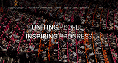 Desktop Screenshot of europa-group.com